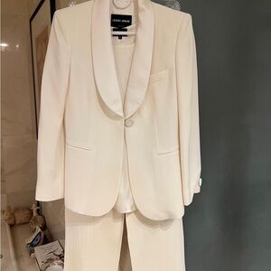 Milano Cream Women's Pantsuit